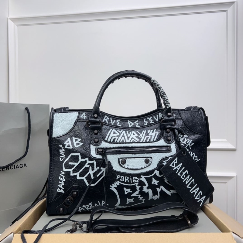 Ba*len*cia*ga top handle bags